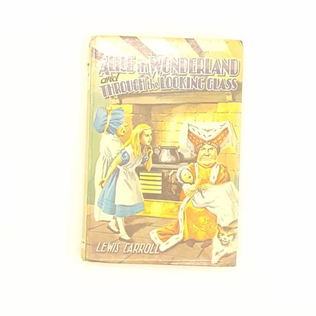 Lewis Carroll's Alice in Wonderland and Through the Looking Glass - Etsy
