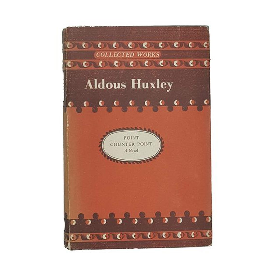 Aldous Huxley's Point Counter Point - Chatto, 1954 - Etsy