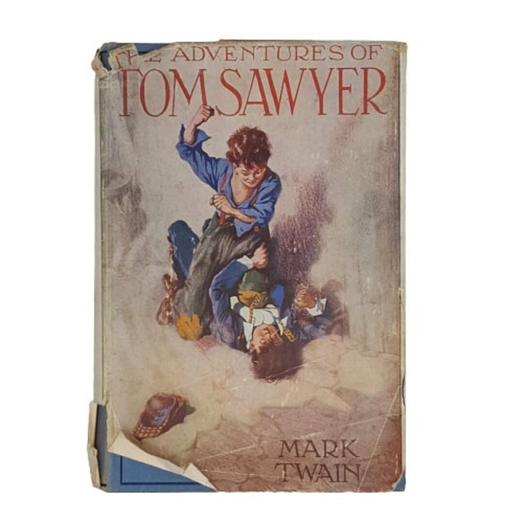 The Adventures of Tom Sawyer by Mark Twain - Harrap, 1952 - Etsy
