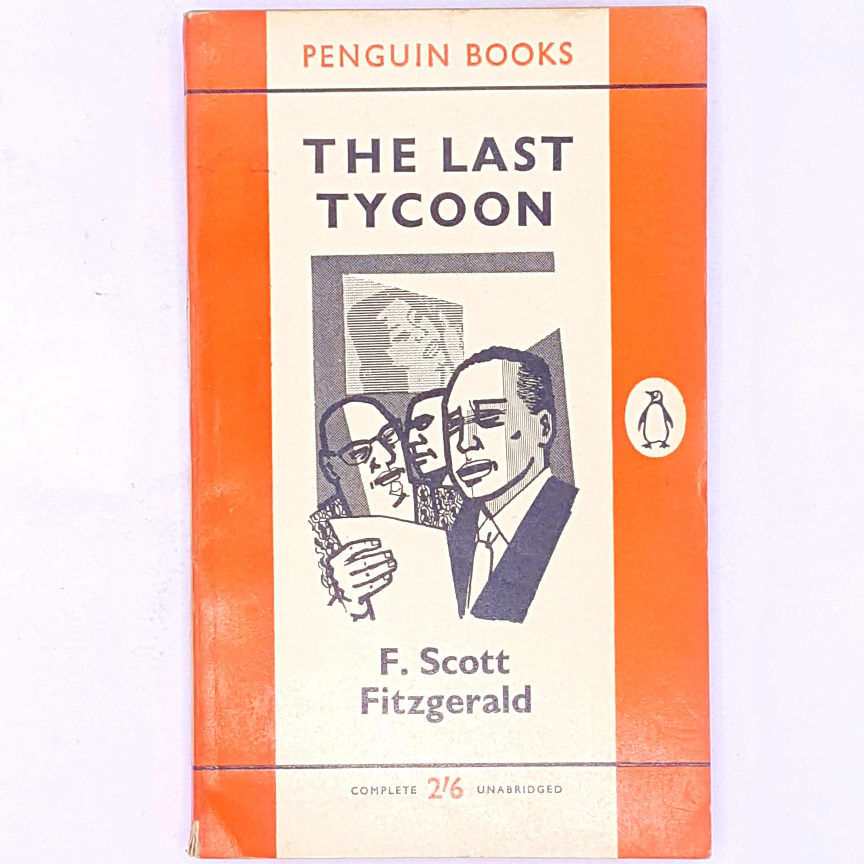 Penguin Books The Last Tycoon By F Scott Fitzgerald Etsy
