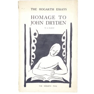Homage to John Dryden by T. S. Eliot 1927