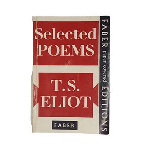 Selected Poems by T.S. Eliot - Faber, 1967