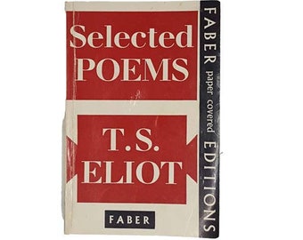 T.S. Eliot by Philip R. Headings HC First Edition Hardcover Very
