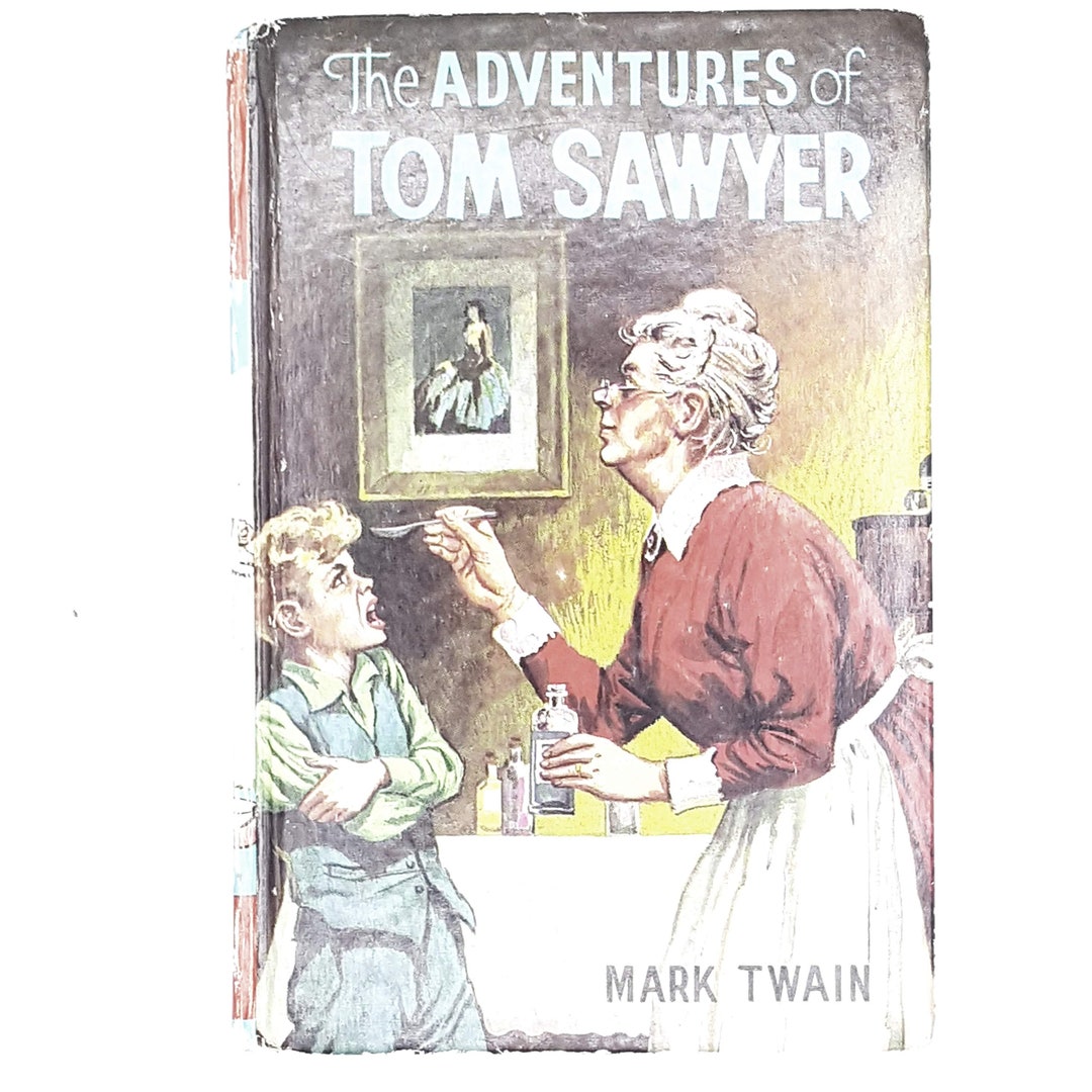 The Adventures of Tom Sawyer by Mark Twain 1974 - Etsy