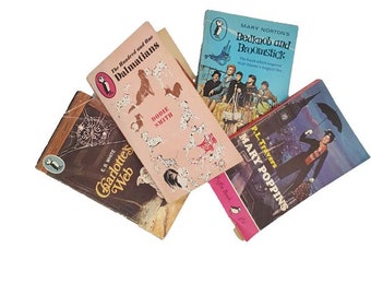 Movie Magic - 4 Vintage Puffin Paperbacks, 1965-72