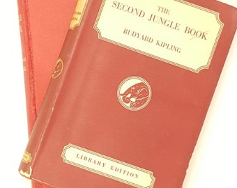 Rudyard Kipling's The Jungle Book and Second Jungle Book 1951-2