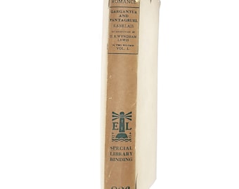 The Heroic Deeds of Gargantua and Pantagruel vol. I by Rabelais 1929