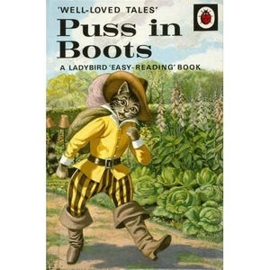 Ladybird 606D Well Loved Tales: Puss in Boots (Blue Spine)
