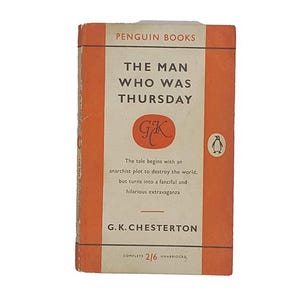 The Man Who Was Thursday door G.K. Chesterton - Penguin 1958