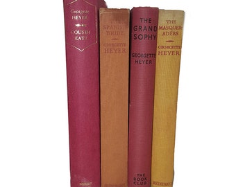 Collection Georgette Heyer, 1949-68 (4 livres)