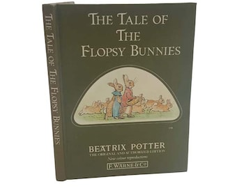 Beatrix Potter's The Tale of the Flopsy Bunnies - GREEN COVER