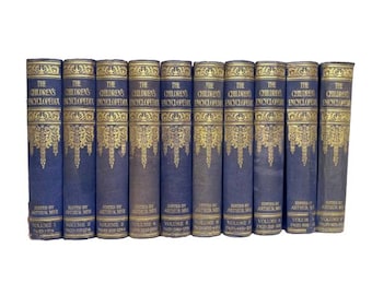 The Children's Encyclopedia Vols. 1-10 by Arthur Mee  (10 Books)