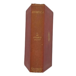 George Eliot&#39;s Romola -W. M. Blackwood