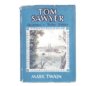 Illustrated Tom Sawyer by Mark Twain 1958