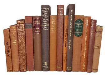 Books By The Foot: Brown