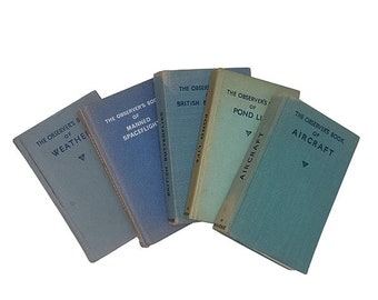 Well-Loved Observer Collection - 5 Blue Books