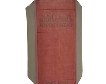 Mrs. Beeton's Book of Household Management (RED)