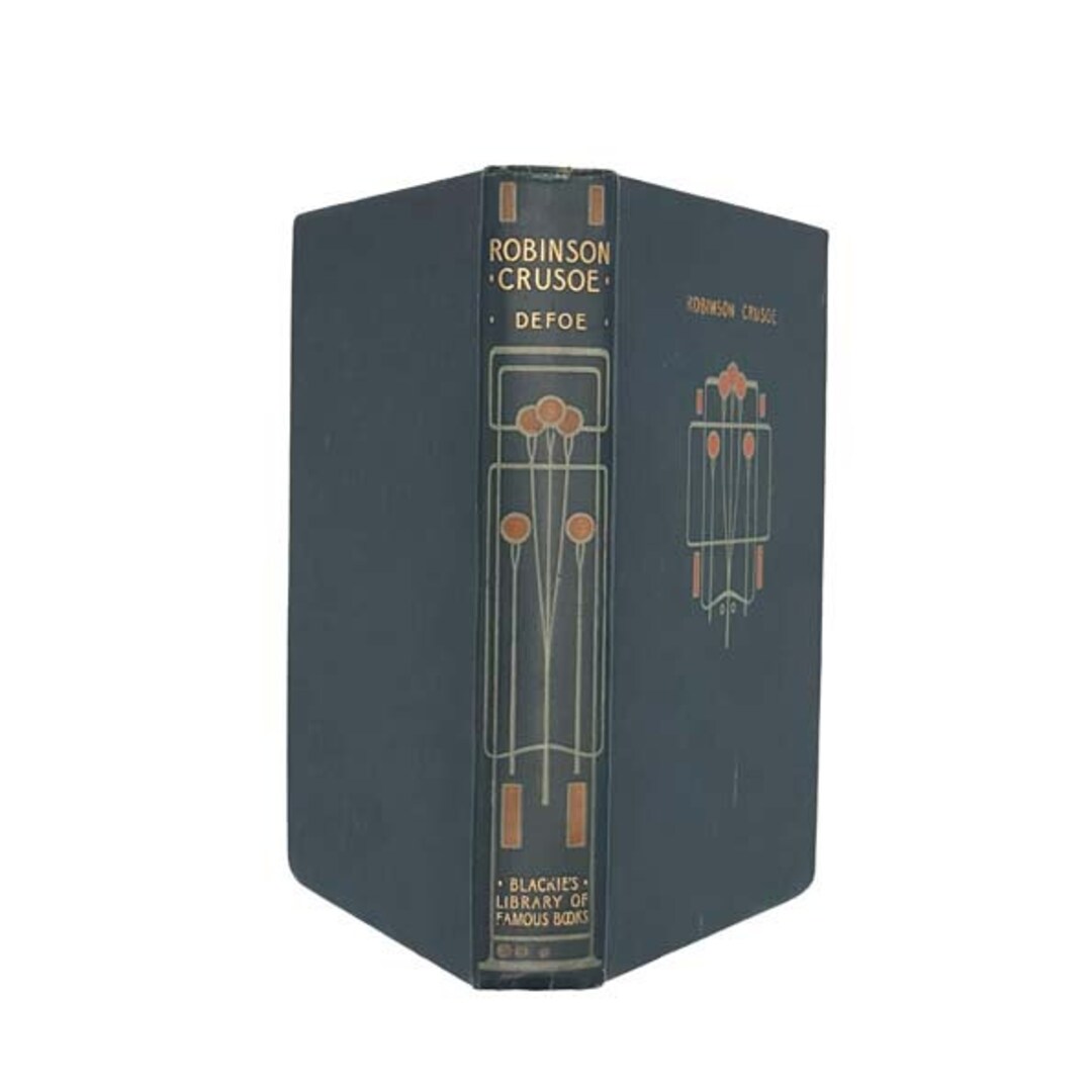 Robinson Crusoe by Daniel Defoe Blackie & Son. Etsy