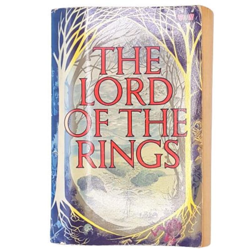 El Señor de los Anillos de J.R.R. Tolkien - Unwin Paperback, década de 1970-1980 imagen 1