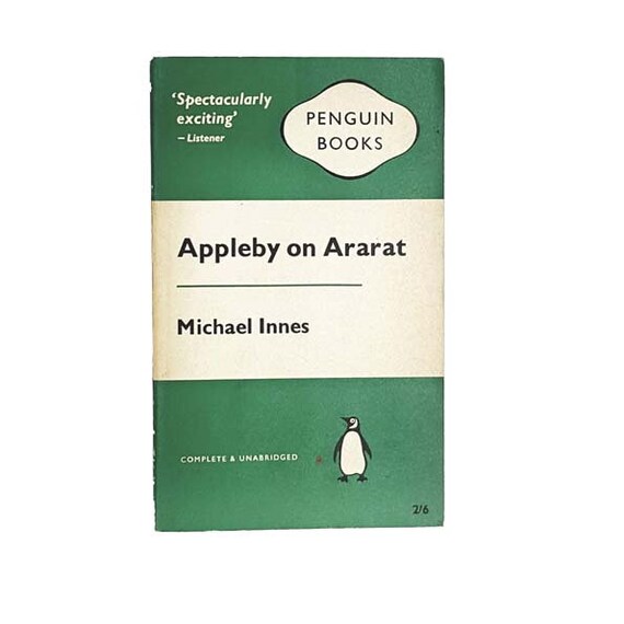 Appleby on Ararat by Michael Innes Penguin 1961 Etsy