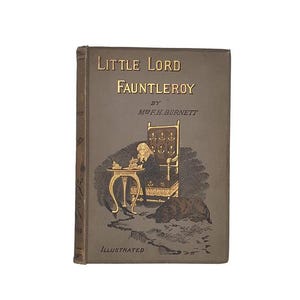 Little Lord Fauntleroy by Frances Hodgson Burnett -  Warne, 1890