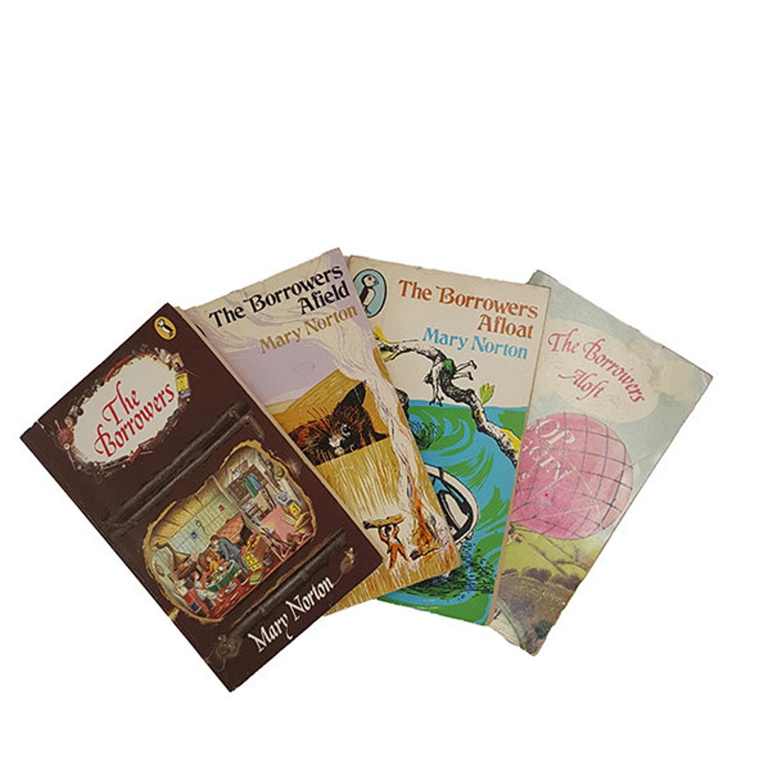 Mary Norton's the Borrowers, Afield, Afloat, Aloft - 4 Puffin Books, - Etsy