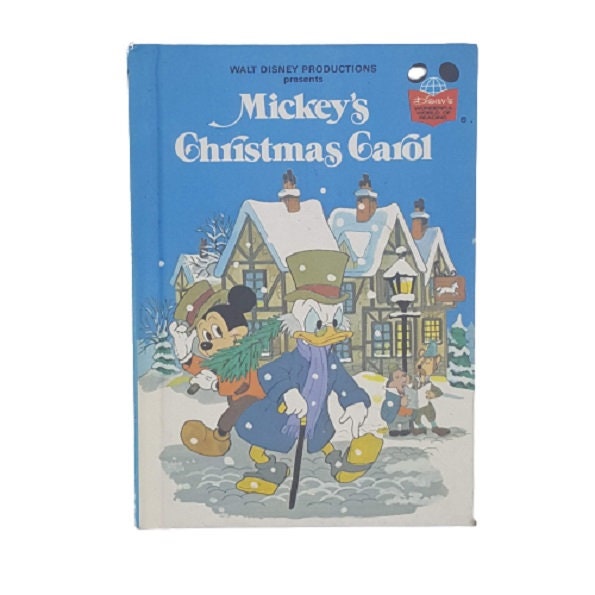 Mickey s Christmas Carol Etsy UK