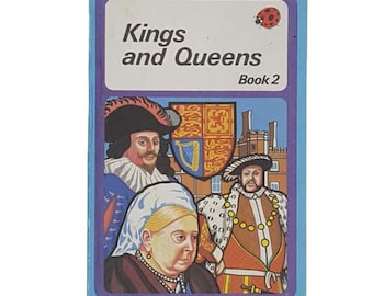 Ladybird 561 Capa com Borda Azul: Reis e Rainhas Livro 2