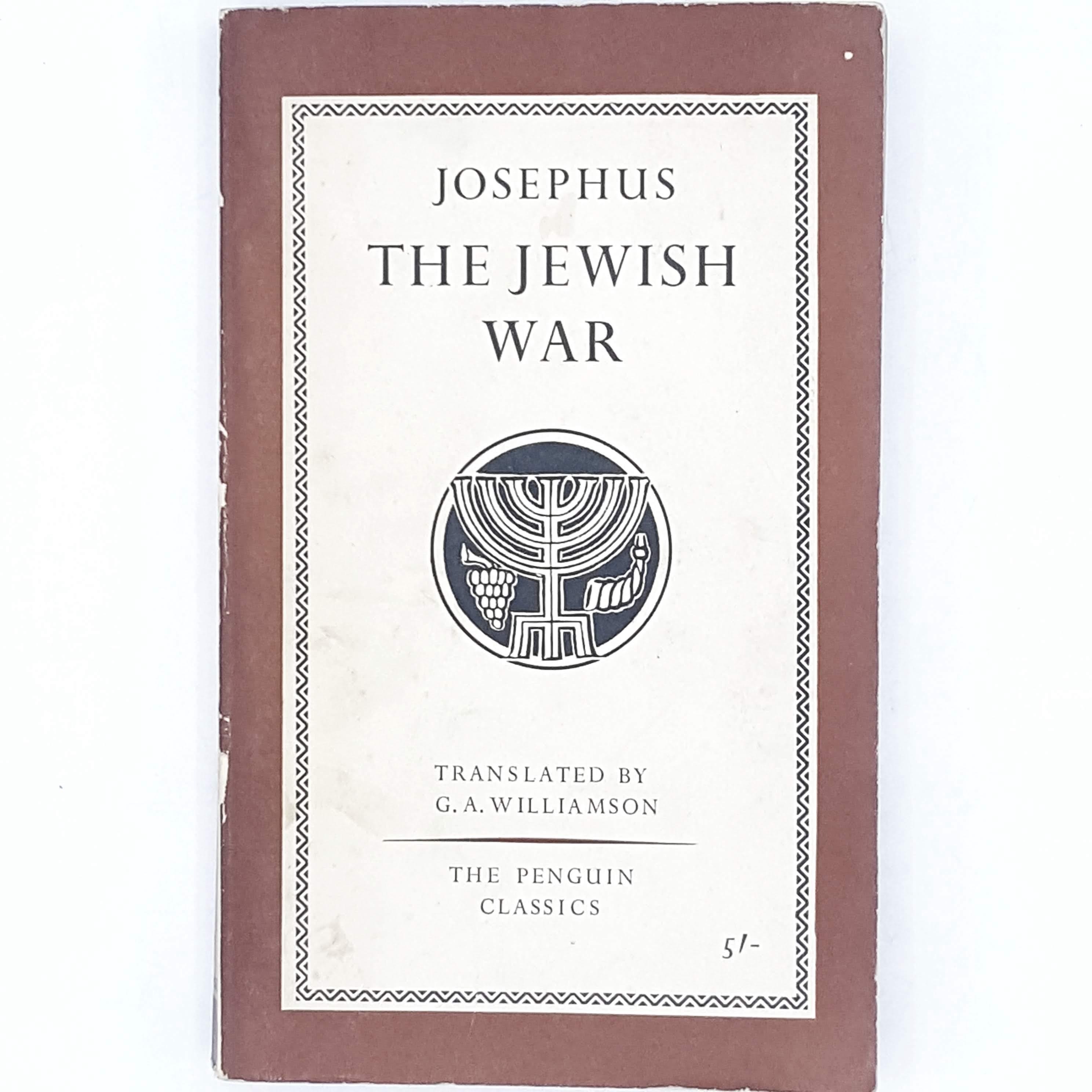 The Jewish War by Josephus 1960 - Etsy