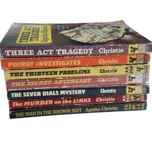 Agatha Christie Vintage 7-Book Collection - Pan, c.1950-80s