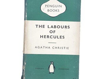The Labours of Hercules by Agatha Christie - Penguin, 1955-8