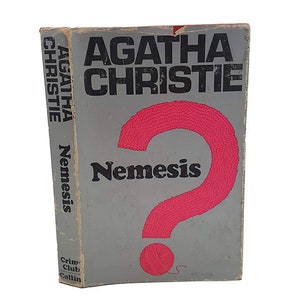 Agatha Christie&#39;s Nemesis - 1st Edition, Collins Crime Club, 1971