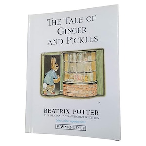 Beatrix Potter&#39;s The Tale of Ginger And Pickles - White dust jacket