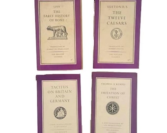 Purple Penguin Classics - 4 Colección de libros