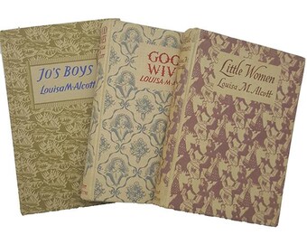 Serie Mujercitas de Louisa May Alcott, volúmenes 1, 2 y 4 - Dent, 1954 (3 libros)