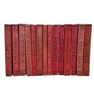 Boeken bij de voet: Vintage Ward Red Guides