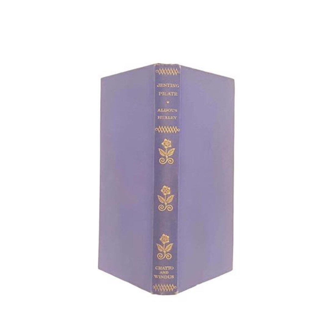 Aldous Huxley's Jesting Pilate 1930 Etsy