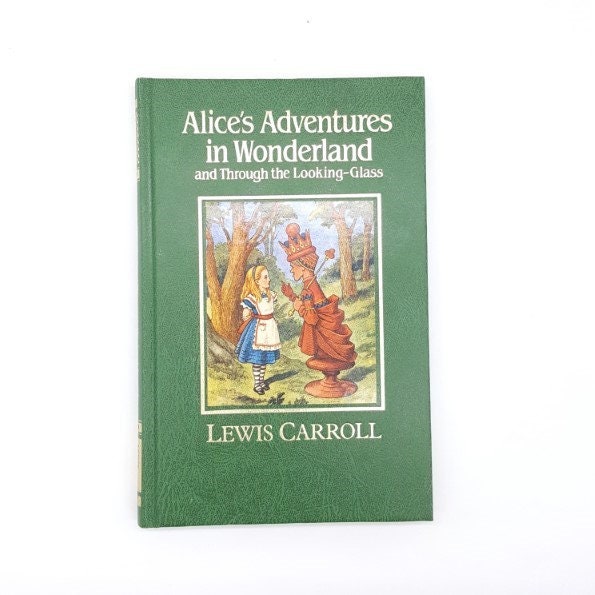 Lewis Carroll's Alice's Adventures in Wonderland 1987 GREEN - Etsy