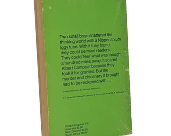 Los lectores de la mente por Margery Allingham, pingüino, 1968