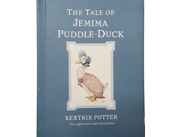 El cuento de Jemima Puddle-Duck de Beatrix Potter - CUBIERTA AZUL