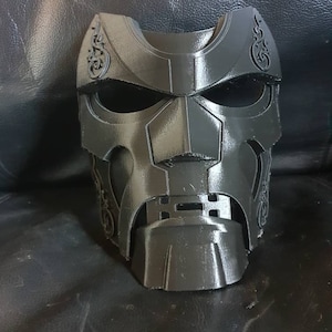 3D printed Dr Doom mask version 2 print commisson