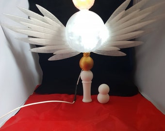 Sailor moon cosmos staff head and pommel only commission