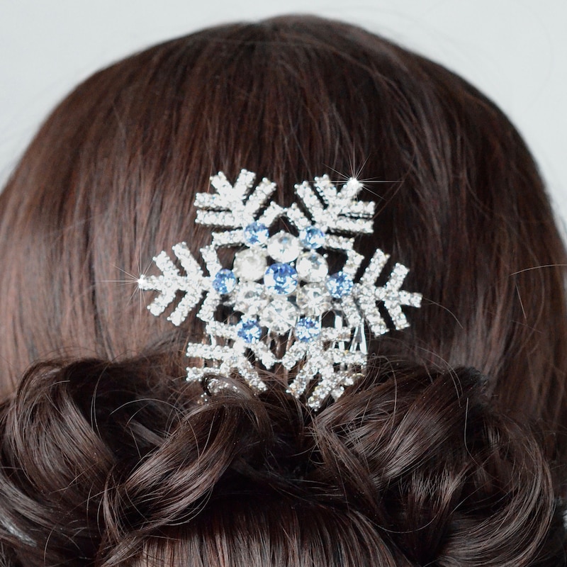 Snowflake Hair Piece - Etsy