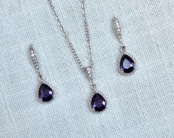 A Lovely Long Chain Pendant Necklace Set For Women A Vintage Vibe Orchid Jewelry 1.2 Ctw Synthetic Marquise Purple Cubic Zirconia Sterling Silver Pendant Necklace With an 18 Inch Chain A Lovely Long Chain Pendant Necklace Set For Women A Vintage Vibe Orchid Jewelry 1.2 Ctw Synthetic Marquise Purple Cubic Zirconia Sterling Silver Pendant Necklace With an 18 Inch Chain
