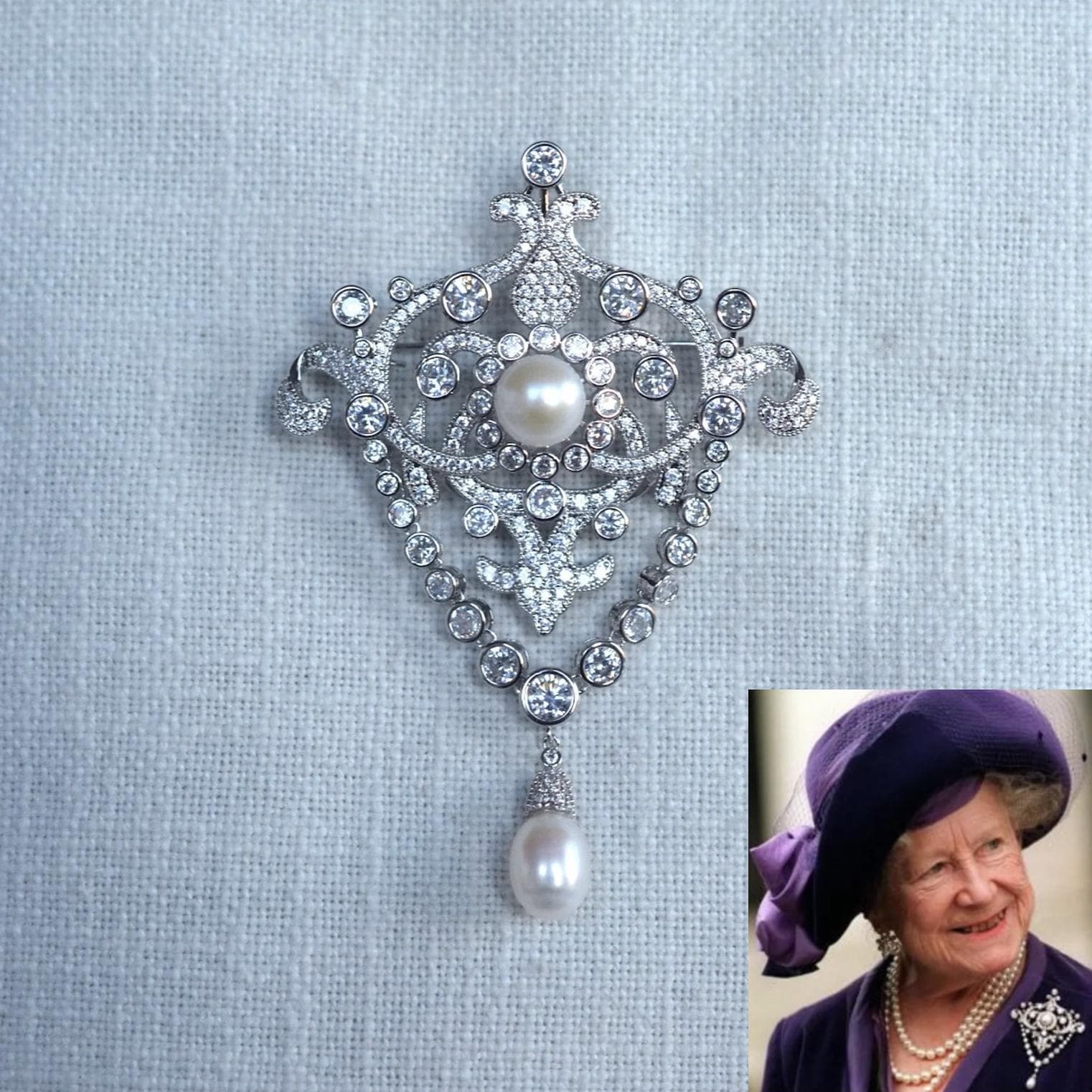 Queen victoria brooch - Etsy 日本