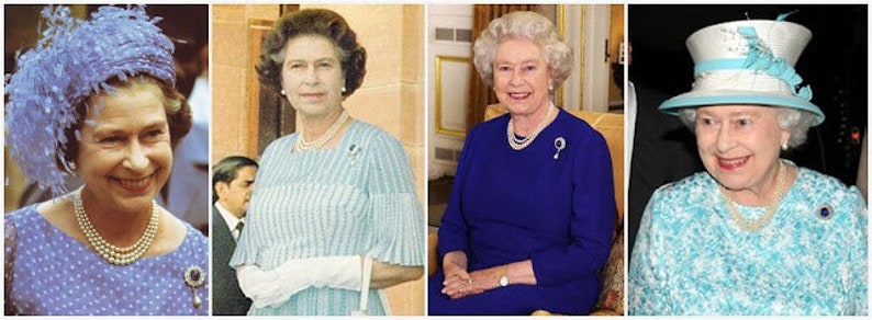 Queen Elizabeth II Replica Small Empress Marie Feodorovna Brooch CZ ...