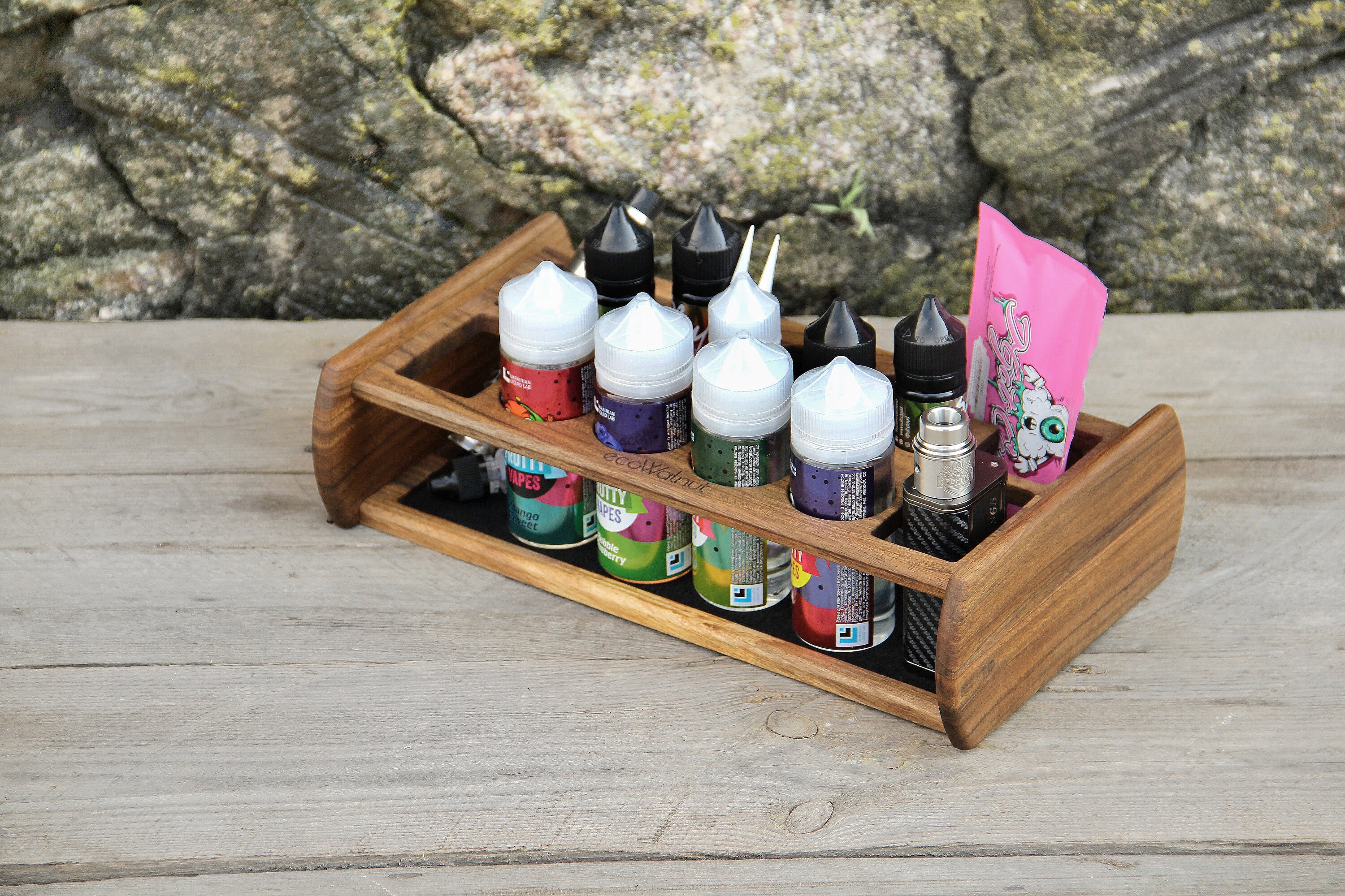 Vape Pen Stand Holder Wood Desk Vape Pen Stand Unique Gifts Etsy