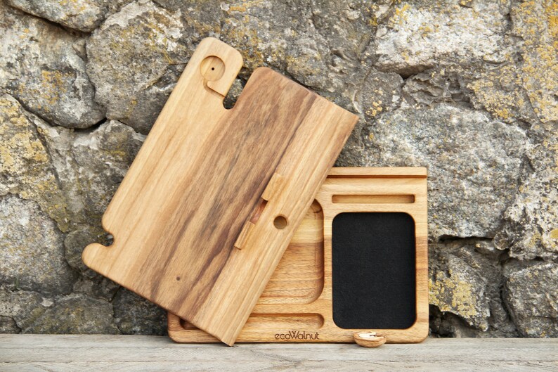 For Dad Desk Organizer Wood Man Gifts Him Men Him Sister Wife Etsy