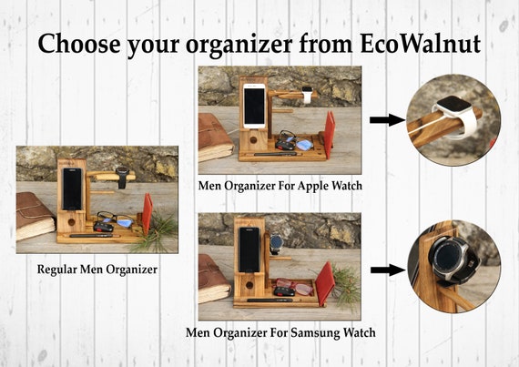 Iphone Docking Station Dock Stations Wood Wood Desk Organizer Etsy