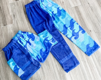 Make Waves Towel Pants